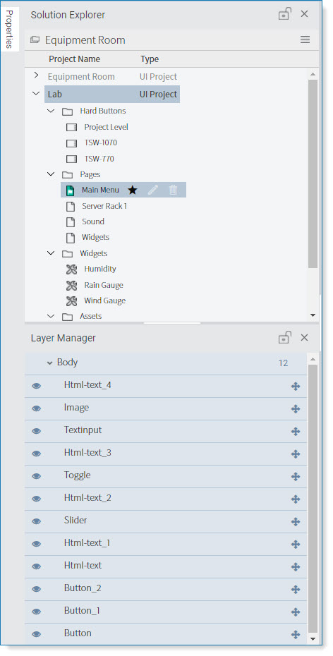 Customizing The Application Workspace