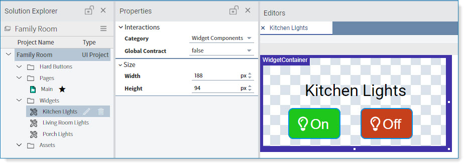 Creaking Widgit Creating Widget Categories