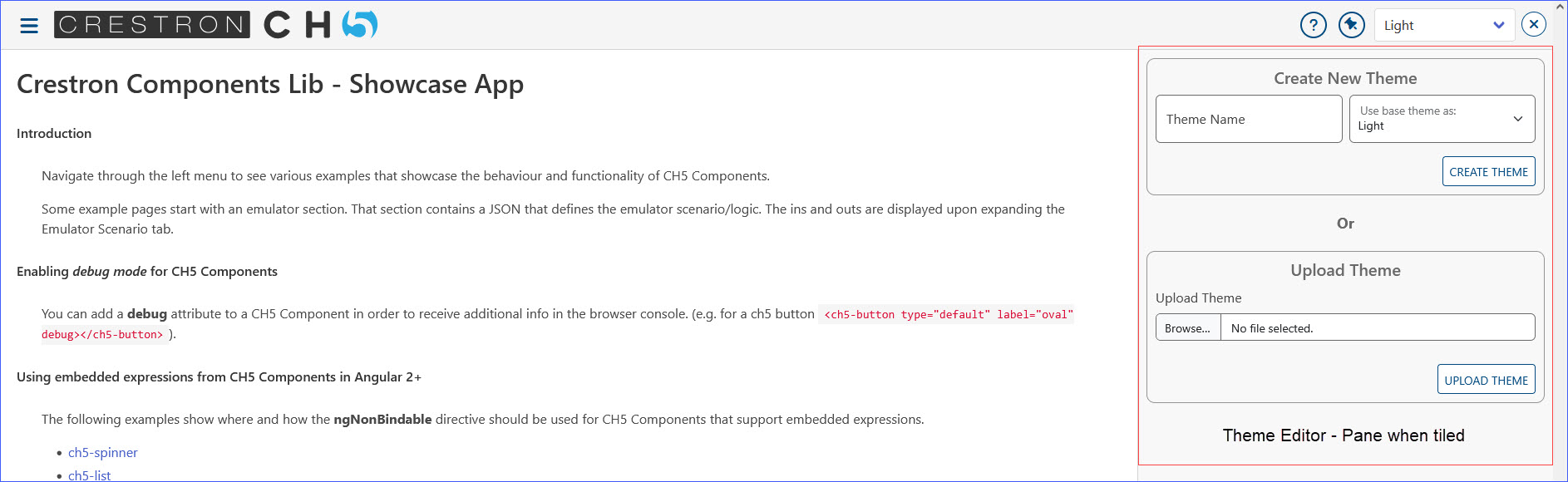 Theme Editor