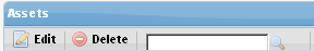 Edit Assets controls