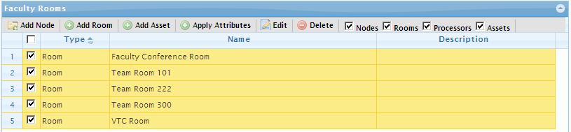 Edit Multiple Rooms
