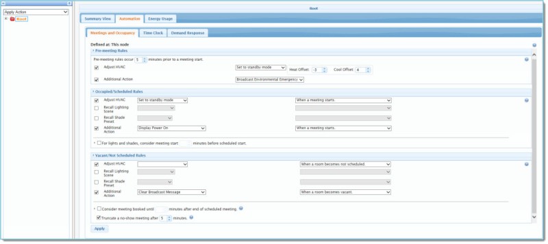 Automation controls