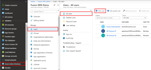 Configure Azure Active Directory